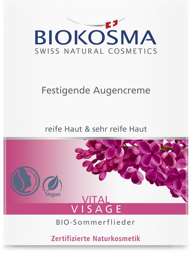 BIOKOSMA VITAL Visage Crème contour des yeux raffermissante