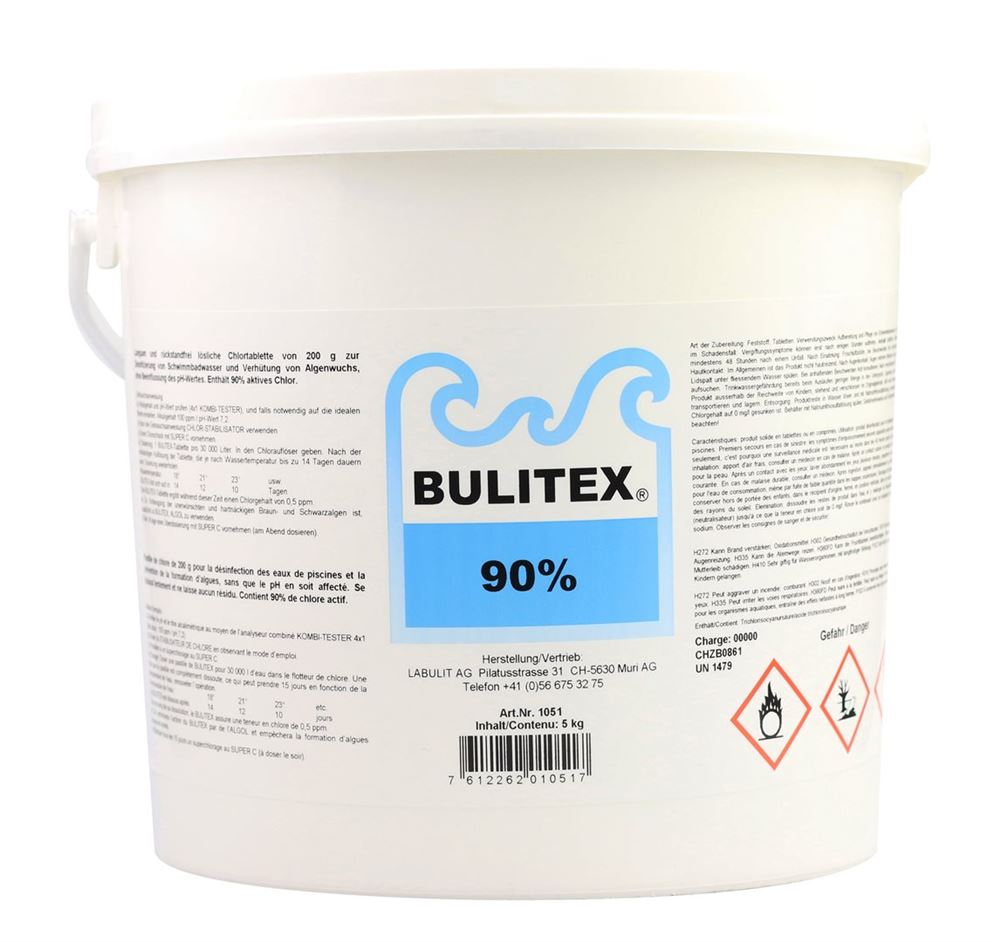 BULITEX comprimés chlore